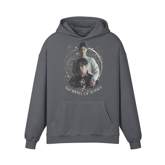 Premium Hoodie washed out look " Handgemahlt von LUKART" Alchemy of Souls-ASIA-Shirts ASIA-Shirts