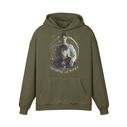 Premium Hoodie washed out look " Handgemahlt von LUKART" Alchemy of Souls-ASIA-Shirts