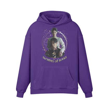 Premium Hoodie washed out look " Handgemahlt von LUKART" Alchemy of Souls-ASIA-Shirts