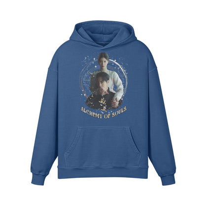 Premium Hoodie washed out look " Handgemahlt von LUKART" Alchemy of Souls-ASIA-Shirts