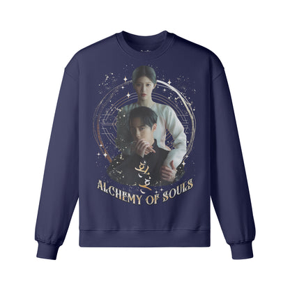Heavy Oversized Sweatshirt mit Fanart von LUKART "Alchemy of Souls"-ASIA-Shirts