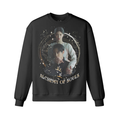 Heavy Oversized Sweatshirt mit Fanart von LUKART "Alchemy of Souls"-ASIA-Shirts