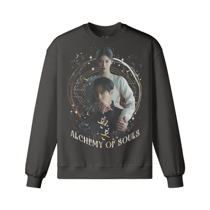 Heavy Oversized Sweatshirt mit Fanart von LUKART "Alchemy of Souls"-ASIA-Shirts