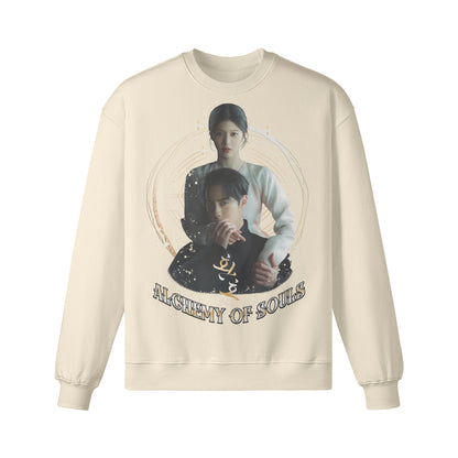 Heavy Oversized Sweatshirt mit Fanart von LUKART "Alchemy of Souls"-ASIA-Shirts