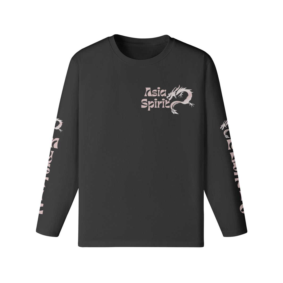 Langarmshirt Bio-Baumwolle mit Mystic print-ASIA-Shirts