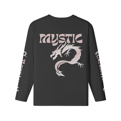 Langarmshirt Bio-Baumwolle mit Mystic print-ASIA-Shirts