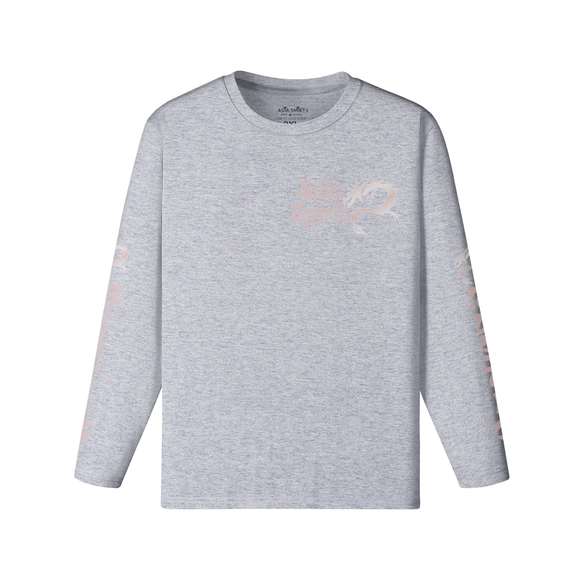 Langarmshirt Bio-Baumwolle mit Mystic print-ASIA-Shirts