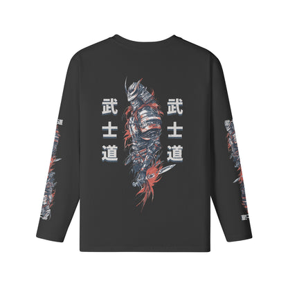 Langarmshirt Bio-Baumwolle Bushido print-ASIA-Shirts