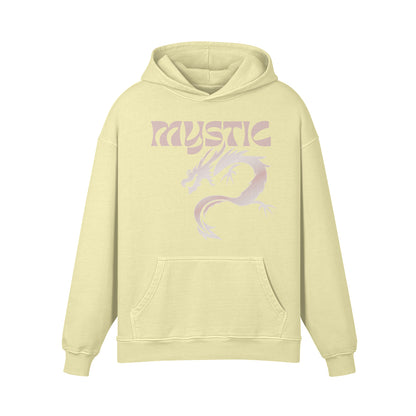 Premium Hoodie washed out look "Mystic Dragon" print-ASIA-Shirts