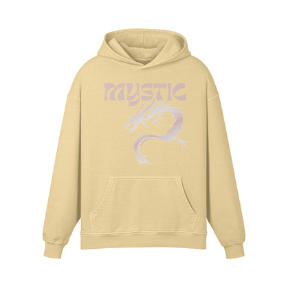 Premium Hoodie washed out look "Mystic Dragon" print-ASIA-Shirts