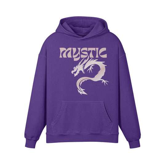 Premium Hoodie washed out look "Mystic Dragon" print-ASIA-Shirts ASIA-Shirts