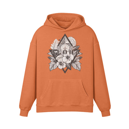 Premium Hoodie washed out look "ALOHA" print-ASIA-Shirts