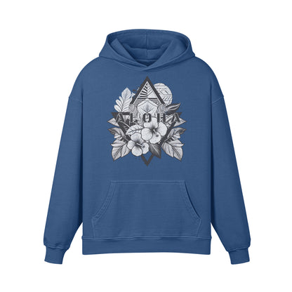 Premium Hoodie washed out look "ALOHA" print-ASIA-Shirts