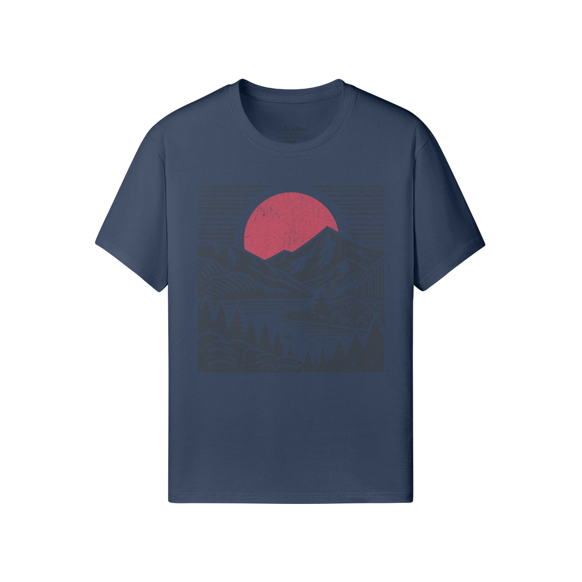 Print T-Shirt mit Asia Spirit Droßdruck-ASIA-Shirts