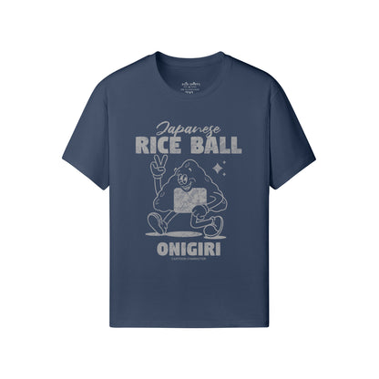 Print T-Shirt Japanese Rice Ball ONIGIRI-ASIA-Shirts