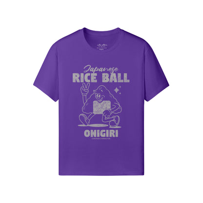 Print T-Shirt Japanese Rice Ball ONIGIRI-ASIA-Shirts