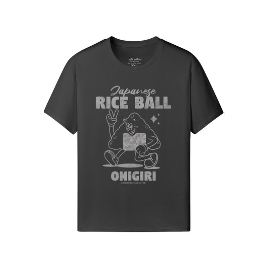 Print T-Shirt Japanese Rice Ball ONIGIRI-ASIA-Shirts ASIA-Shirts