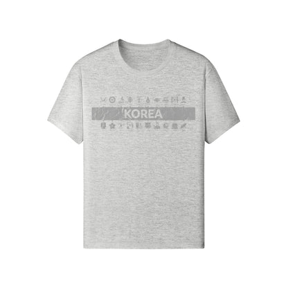 Print T-Shirt Korea-ASIA-Shirts