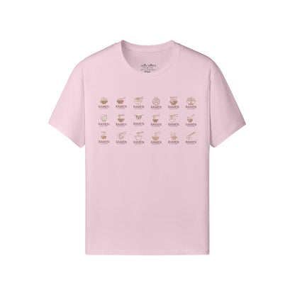 Print T-Shirt mit 18 RAMEN-ASIA-Shirts