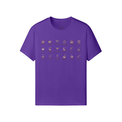 Print T-Shirt mit 18 RAMEN-ASIA-Shirts