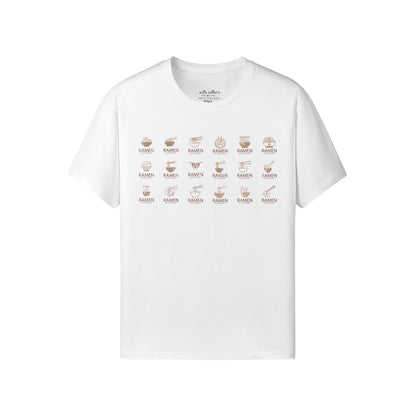 Print T-Shirt mit 18 RAMEN-ASIA-Shirts
