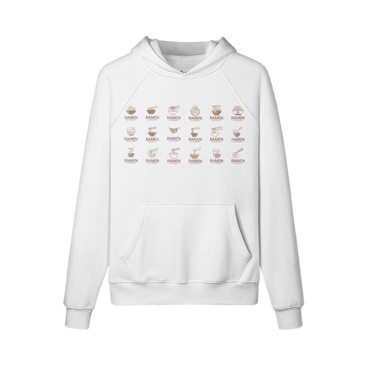 Kuscheliger Hoodie Innenseite mit Sweat Fleece und coolem RAMEN print-ASIA-Shirts ASIA-Shirts