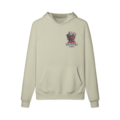 Kuscheliger Hoodie mit Samurai print-ASIA-Shirts