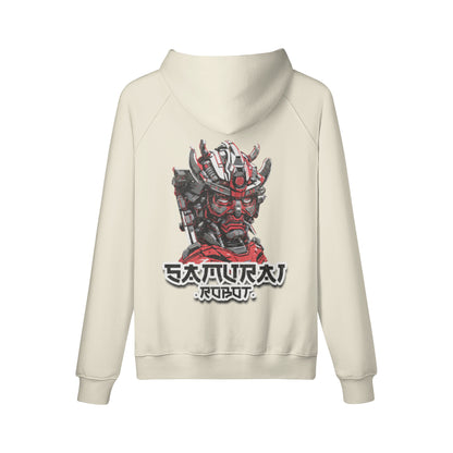 Kuscheliger Hoodie mit Samurai print-ASIA-Shirts