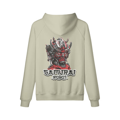 Kuscheliger Hoodie mit Samurai print-ASIA-Shirts