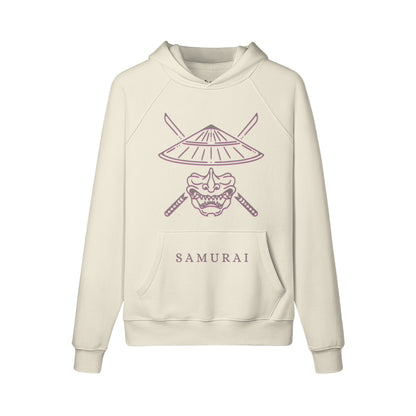Kuscheliger Hoodie Innenseite mit Sweatfleece Samurai-ASIA-Shirts