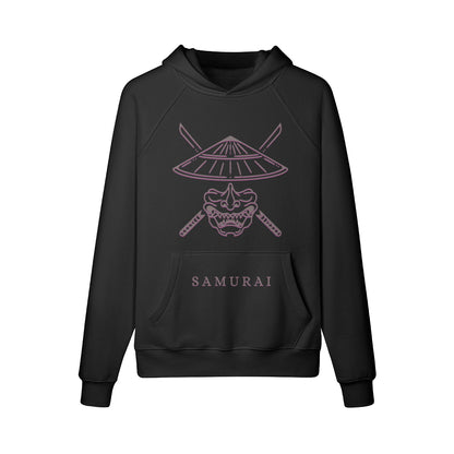 Kuscheliger Hoodie Innenseite mit Sweatfleece Samurai-ASIA-Shirts