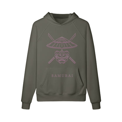 Kuscheliger Hoodie Innenseite mit Sweatfleece Samurai-ASIA-Shirts