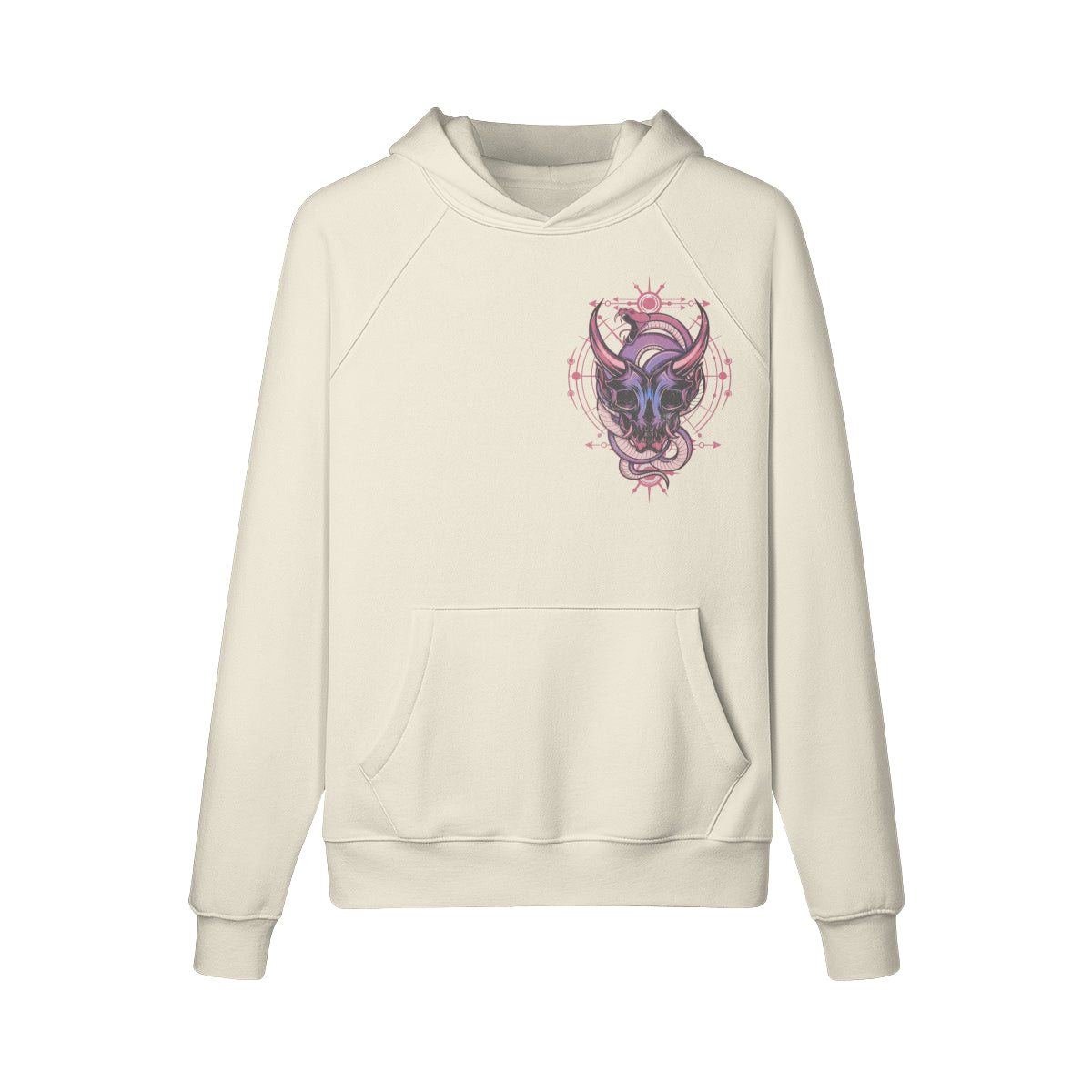 Kuscheliger Hoodie Innenseite mit Sweatfleece-ASIA-Shirts