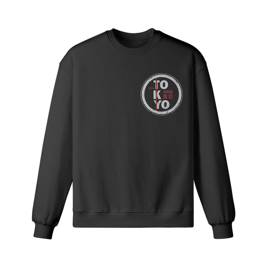 Heavyweight Oversized Sweatshirt Tokyo print-ASIA-Shirts ASIA-Shirts