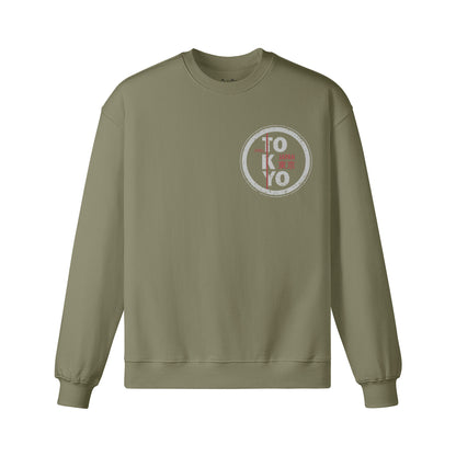 Heavyweight Oversized Sweatshirt Tokyo print-ASIA-Shirts