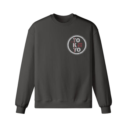 Heavyweight Oversized Sweatshirt Tokyo print-ASIA-Shirts