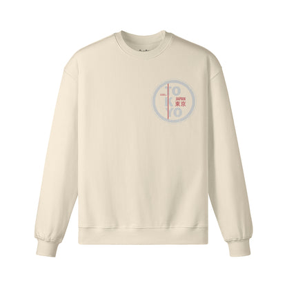 Heavyweight Oversized Sweatshirt Tokyo print-ASIA-Shirts