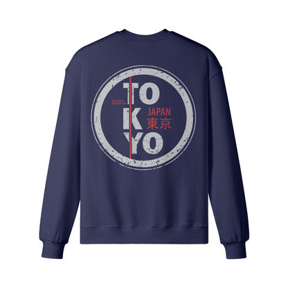 Heavyweight Oversized Sweatshirt Tokyo print-ASIA-Shirts