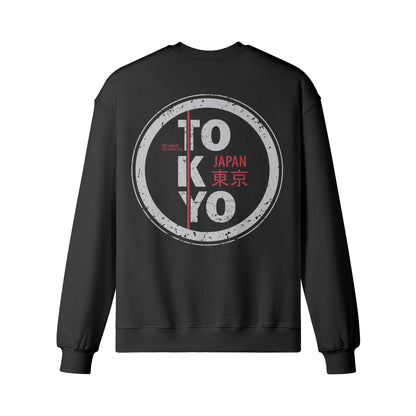 Heavyweight Oversized Sweatshirt Tokyo print-ASIA-Shirts