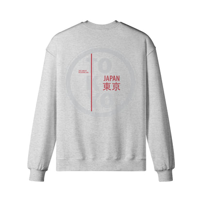Heavyweight Oversized Sweatshirt Tokyo print-ASIA-Shirts