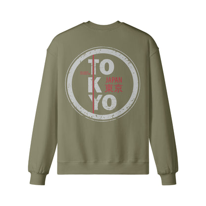 Heavyweight Oversized Sweatshirt Tokyo print-ASIA-Shirts