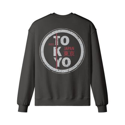 Heavyweight Oversized Sweatshirt Tokyo print-ASIA-Shirts