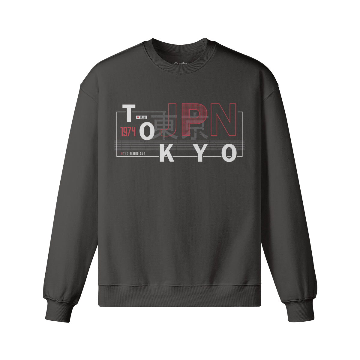 Sweatshirt Heavy Oversized Japan Graphic of Tokyo-ASIA-Shirts