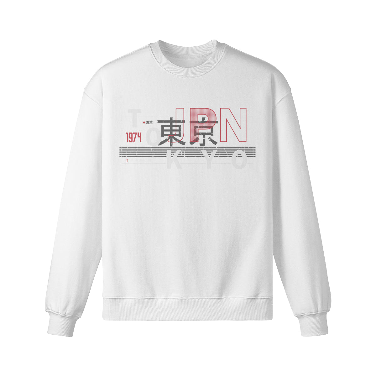 Sweatshirt Heavy Oversized Japan Graphic of Tokyo-ASIA-Shirts