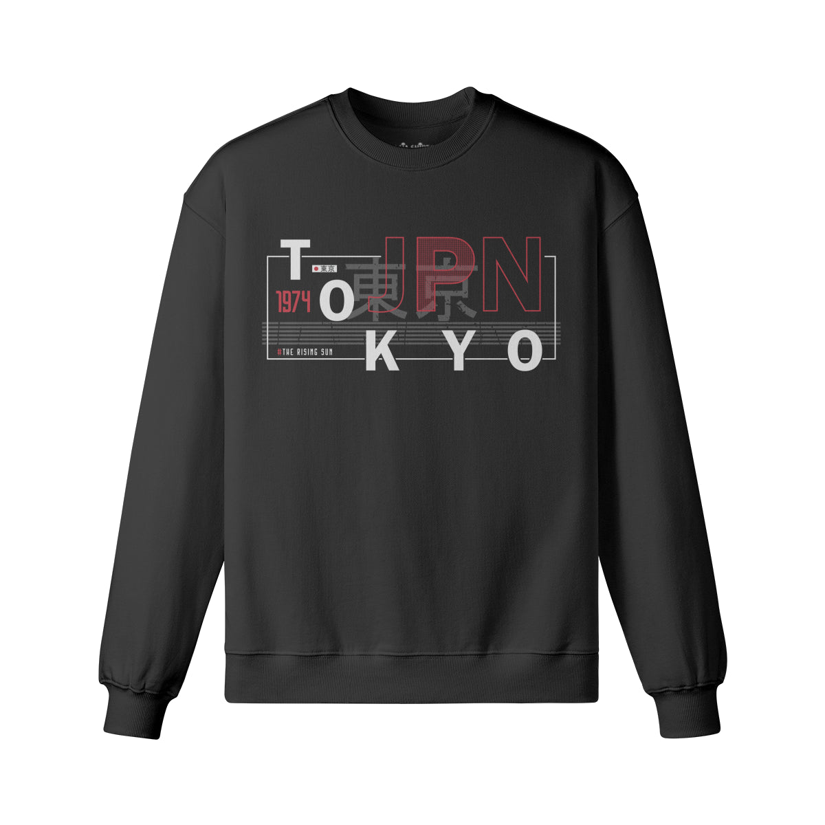 Sweatshirt Heavy Oversized Japan Graphic of Tokyo-ASIA-Shirts