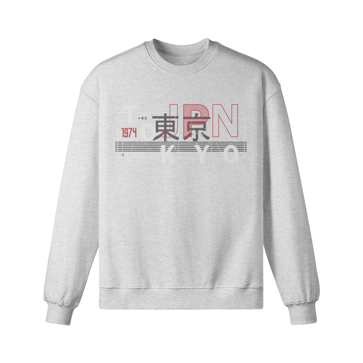 Sweatshirt Heavy Oversized Japan Graphic of Tokyo-ASIA-Shirts