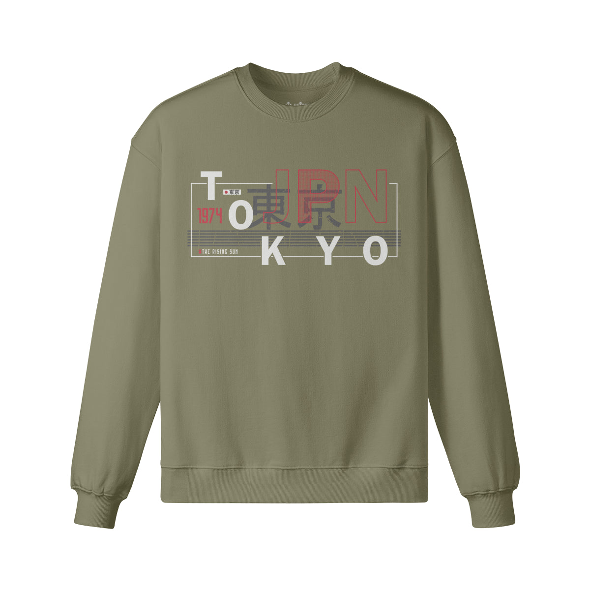 Sweatshirt Heavy Oversized Japan Graphic of Tokyo-ASIA-Shirts