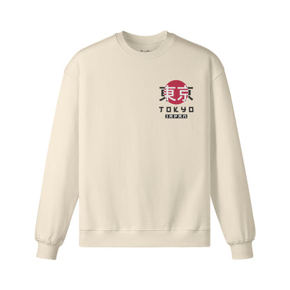 Heavyweight Oversized Sweatshirt Tokyo print-ASIA-Shirts