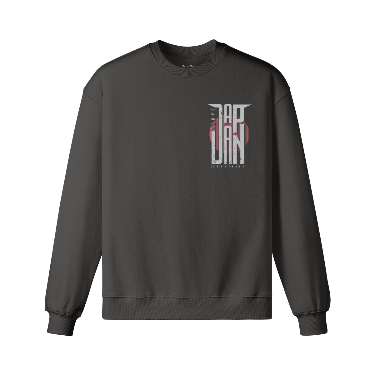 Heavyweight Oversized Sweatshirt Japan print – schwarz – Japan Art – Ansicht 13