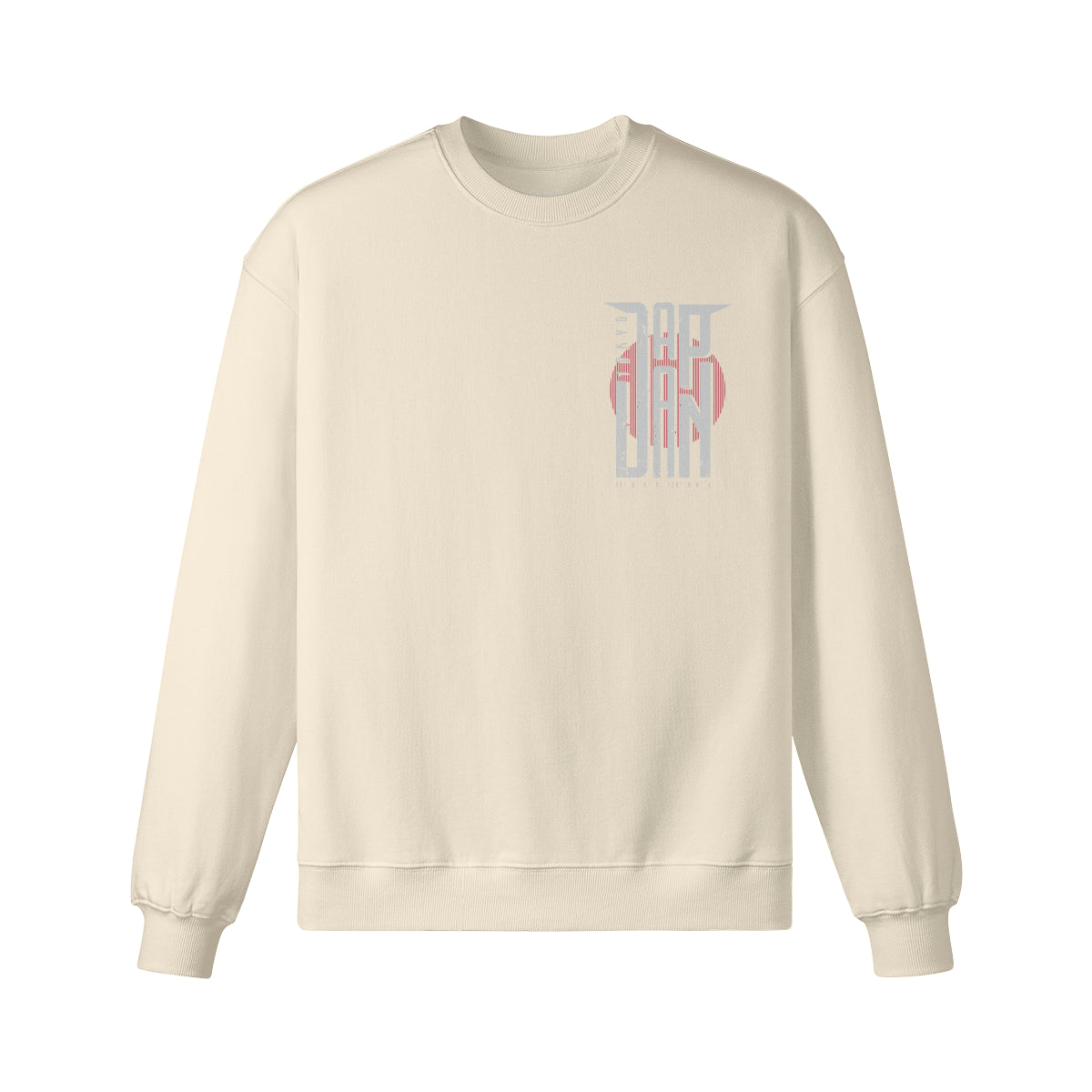 Heavyweight Oversized Sweatshirt Japan print – schwarz – Japan Art – Ansicht 15